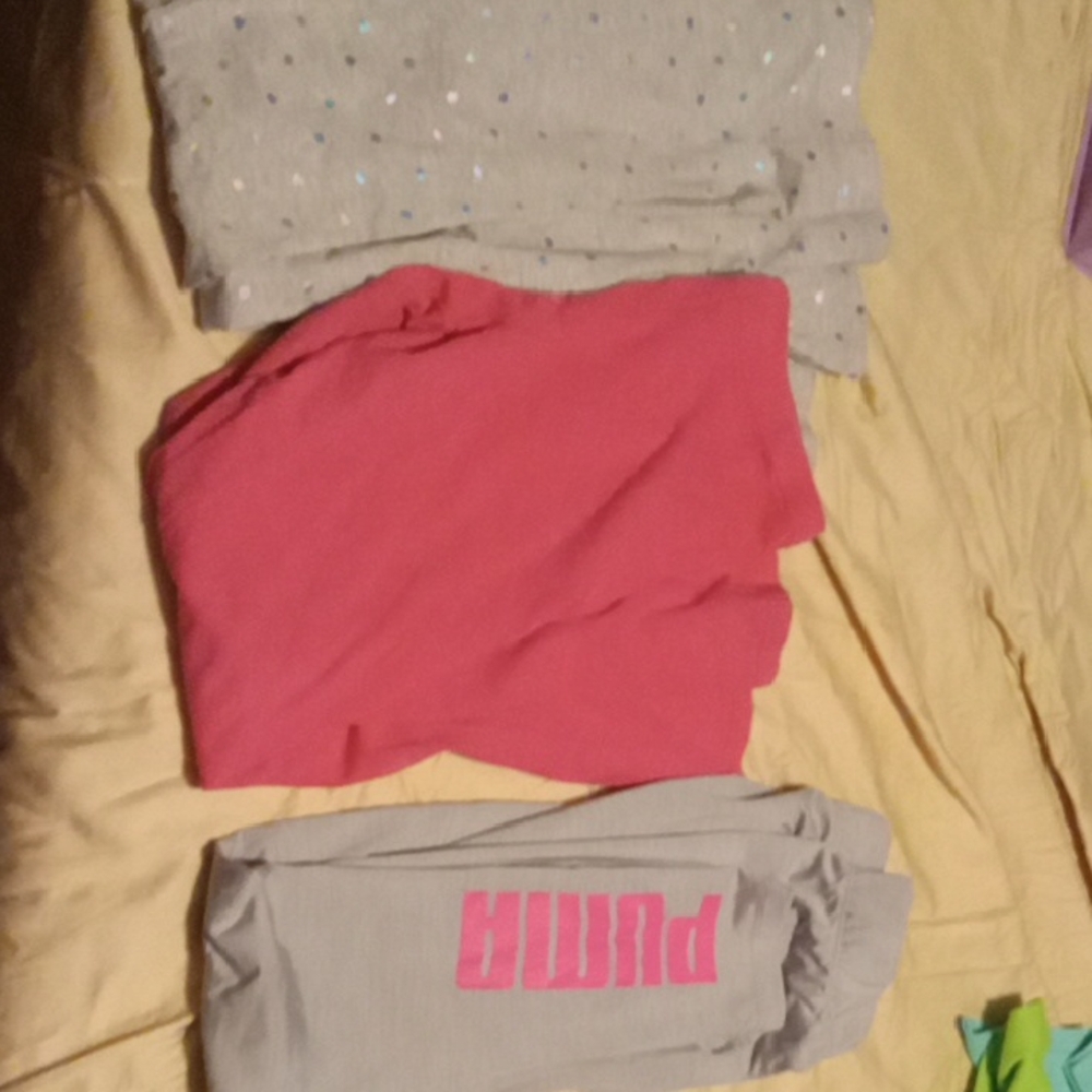 3 Pairs Of Girls Leggings